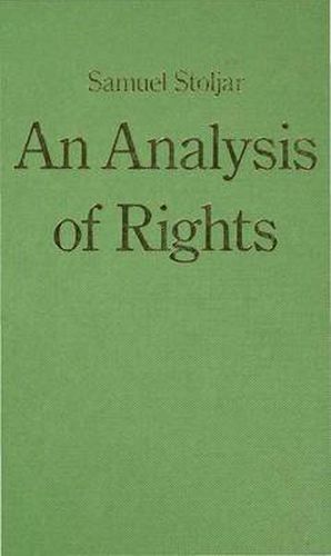 Cover image for An Analysis of Rights