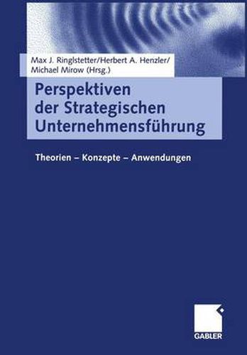 Cover image for Perspektiven der Strategischen Unternehmensfuhrung