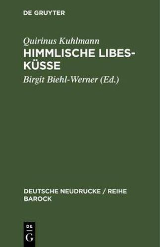 Cover image for Himmlische Libes-Kusse