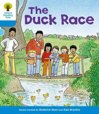 Cover image for Oxford Reading Tree: Level 3: First Sentences: The Duck Race