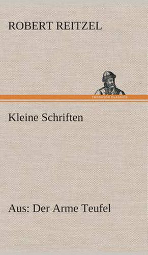 Cover image for Kleine Schriften