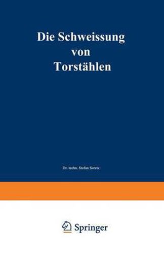 Cover image for Die Schweissung von Torstahlen