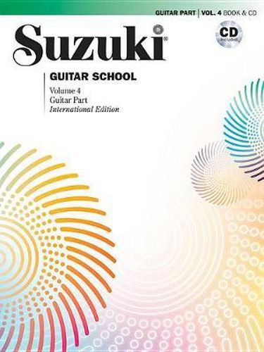 Cover image for Suzuki Guitar School Book 4