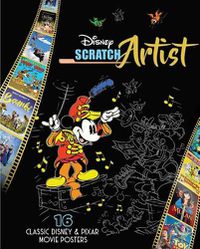 Cover image for Disney Scratch Artist: Classic Disney & Pixar Movie Posters