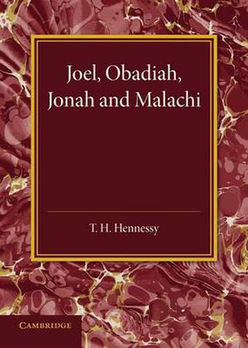 Cover image for Joel, Obadiah, Jonah and Malachi