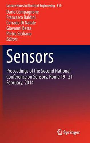 Cover image for Sensors: Proceedings of the Second National Conference on Sensors, Rome 19-21 February, 2014