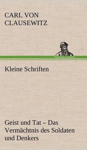 Cover image for Kleine Schriften