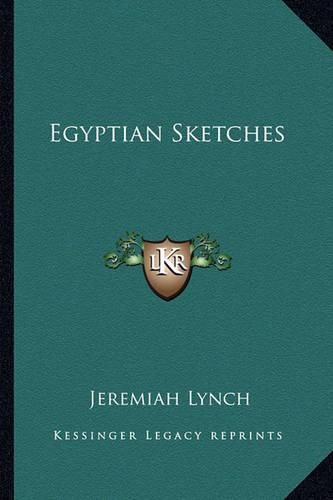 Cover image for Egyptian Sketches