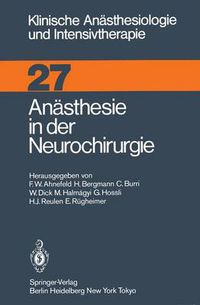 Cover image for Anasthesie in Der Neurochirurgie