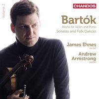 Cover image for Bartok Works For Violin And Piano Vol 2