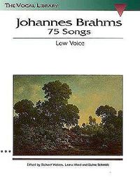 Cover image for Johannes Brahms: 75 Songs