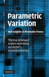 Cover image for Parametric Variation: Null Subjects in Minimalist Theory