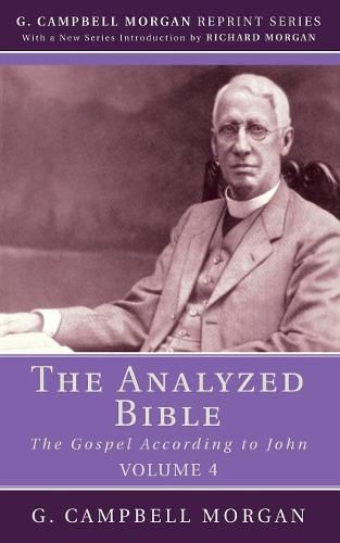 Cover image for The Analyzed Bible, Volume 4: The Gospel According to John