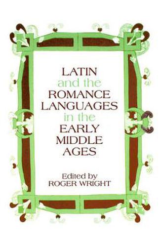 Cover image for Latin and the Romance Languages in the Middle Ages