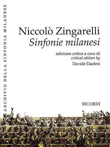 Cover image for Sinfonie Milanesi: Archivio Della Sinfonia Milanese Critical Edition Full Score