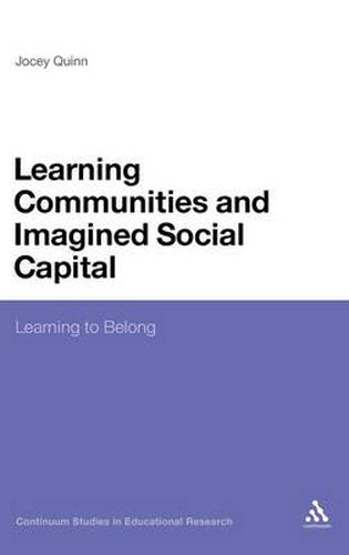 Cover image for Learning Communities and Imagined Social Capital: Learning to Belong