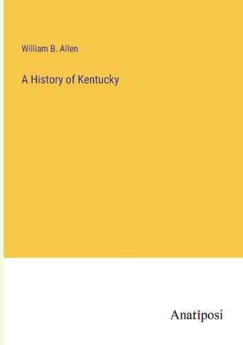 Cover image for A History of Kentucky
