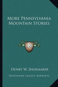 Cover image for More Pennsylvania Mountain Stories