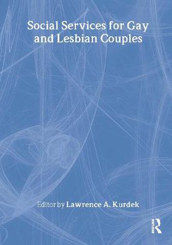 Cover image for Social Services for Gay and Lesbian Couples