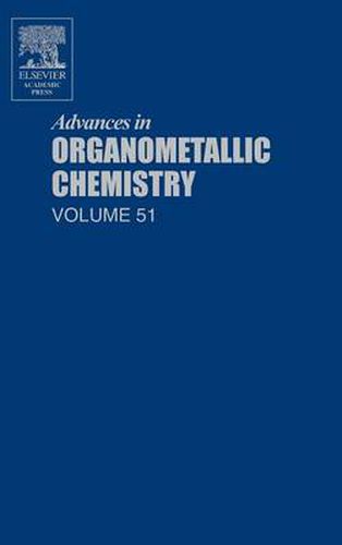 Cover image for Advances in Organometallic Chemistry