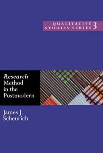 Cover image for Research Method in the Postmodern