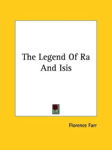 Cover image for The Legend of Ra and Isis