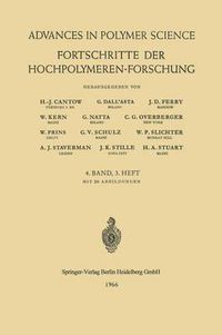 Cover image for Fortschritte der Hochpolymeren-Forschung