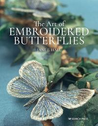 Cover image for The Art of Embroidered Butterflies (paperback edition)