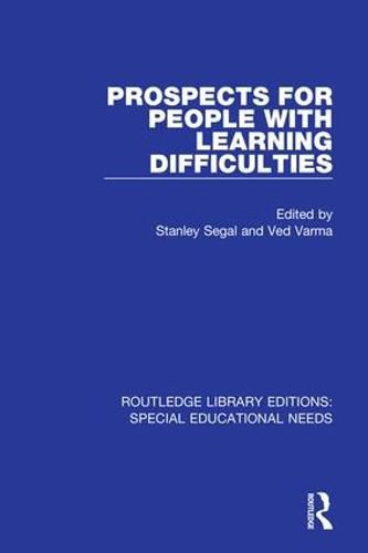 Cover image for Prospects for People with Learning Difficulties