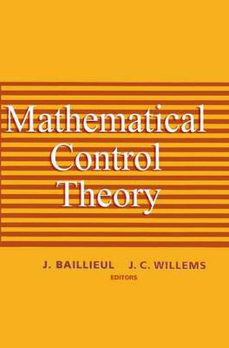 Cover image for Mathematical Control Theory