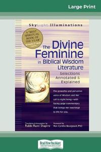 Cover image for The Divine Feminine in Biblical Wisdom: Selections Annotated & Explained (16pt Large Print Edition)