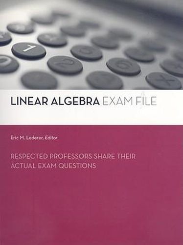 Cover image for Linear Algebra Exam File