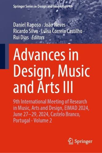 Cover image for Advances in Design, Music and Arts III