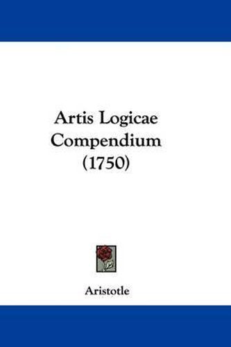 Cover image for Artis Logicae Compendium (1750)