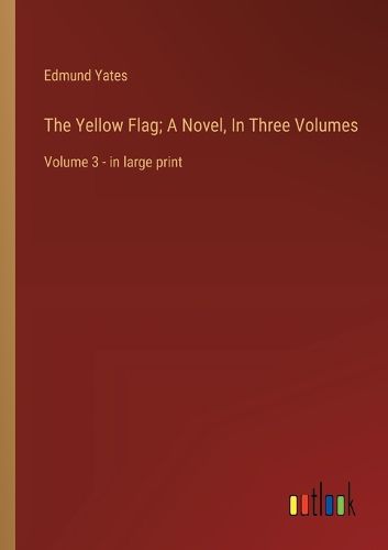 Cover image for The Yellow Flag; A Novel, In Three Volumes