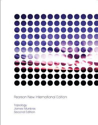Cover image for Topology: Pearson New International Edition