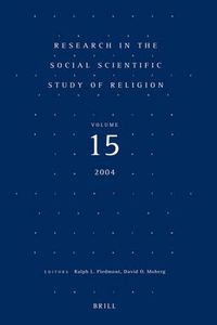 Cover image for Research in the Social Scientific Study of Religion, Volume 15