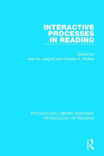 Cover image for Interactive Processes in Reading