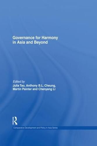 Cover image for Governance for Harmony in Asia and Beyond