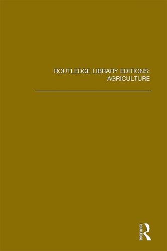 Cover image for Routledge Library Editions: Agriculture