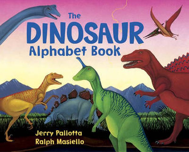 Cover image for The Dinosaur Alphabet Book