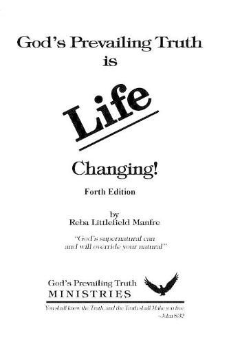 Cover image for God's Prevailing Truth is Life Changing