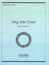 Cover image for Sing Solo Tenor