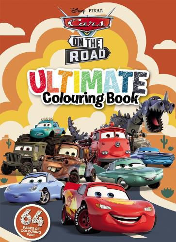 Cover image for Cars On the Road: Ultimate Colouring Book (Disney Pixar)