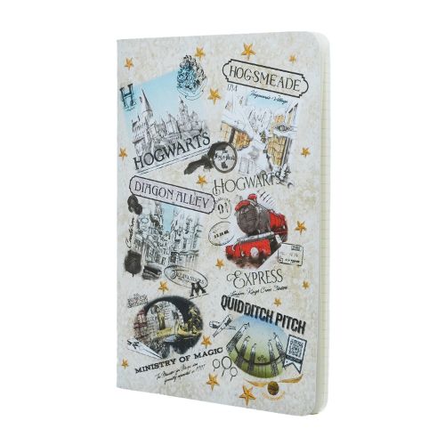 Cover image for The Wizarding World (Harry Potter Collection) A5 Lined Cahier