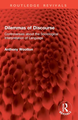 Cover image for Dilemmas of Discourse