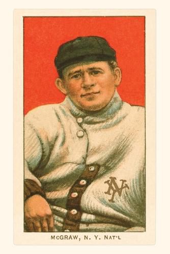 Cover image for Vintage Journal Early Baseball Card, John McGraw