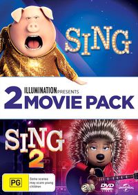 Cover image for Sing / Sing 2 | 2 Movie Franchise Pack