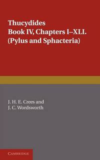 Cover image for Thucydides Book IV: Chapters I-XLI