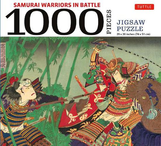 Cover image for Samurai Warriors In Battle 1000 Jigsaw